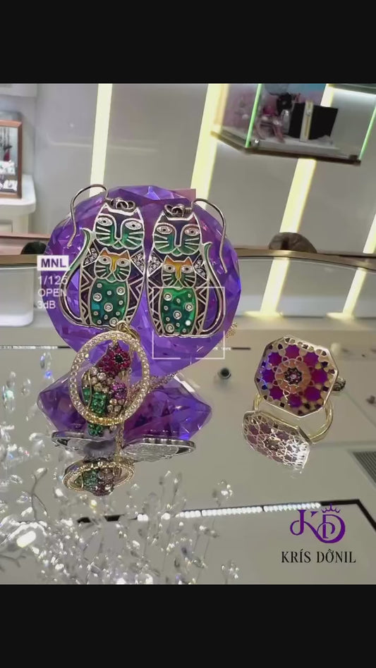 手工925銀琺瑯套裝